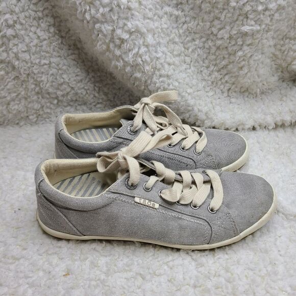 Taos‎ Star Gray sneakers Size 7.5 - Picture 1 of 9